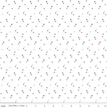Load image into Gallery viewer, C657-WHITE Stars by Christopher Thompson for Riley Blake Designs