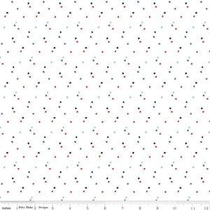 C657-WHITE Stars by Christopher Thompson for Riley Blake Designs
