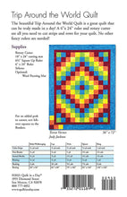 Load image into Gallery viewer, Trip Around the World Quilt Pattern by Eleanor Burns