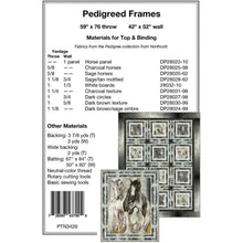 Load image into Gallery viewer, Pattern - Pedigreed Frames Quilt Pattern-Pine Tree Country Quilts
