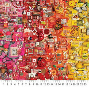 Shelley Davies Color Collage 2 Fabric, DP25230-10, Northcott Fabric