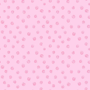 Susybee Pink Squiggles Fabric - SB20053-520