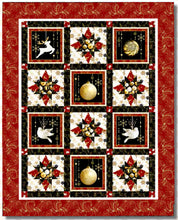 Load image into Gallery viewer, Jingle and Mingle Quilt Finish Quilt