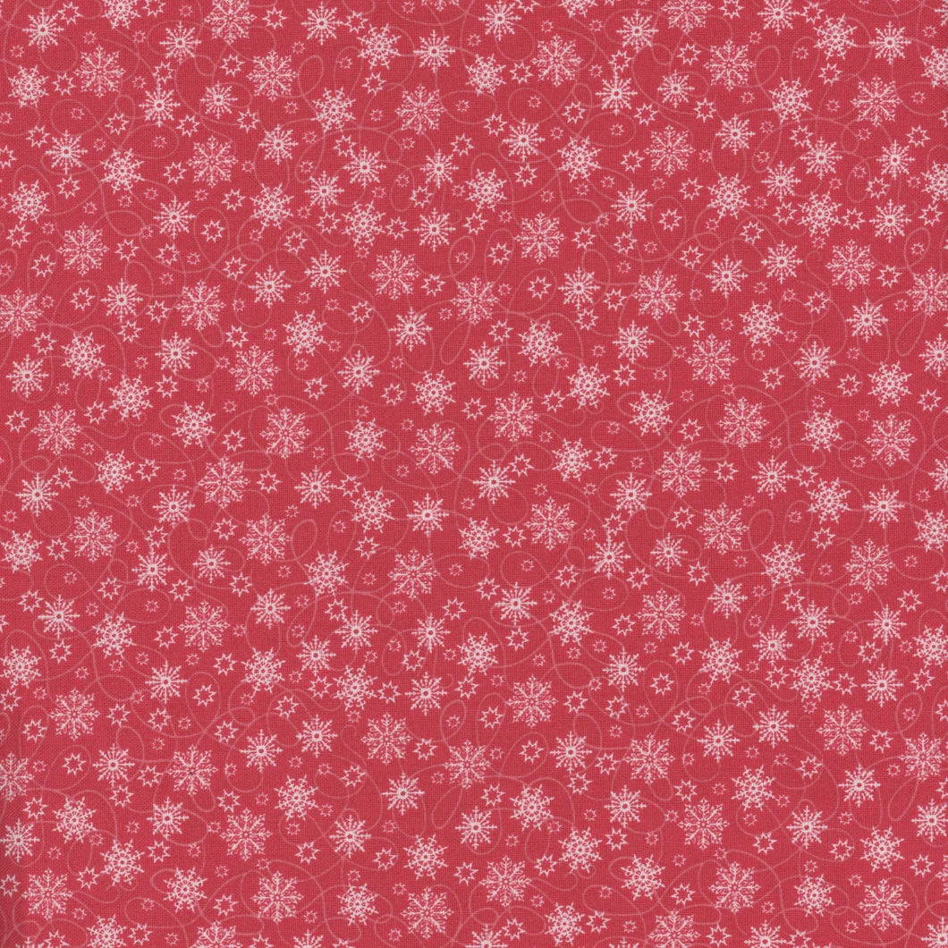 Christmas Night Red Snowflakes MAS10354-R2 from Maywood Studio