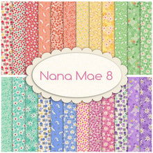 Load image into Gallery viewer, Precut - Nana Mae 8 24 FQ Set by Henry Glass Fabrics