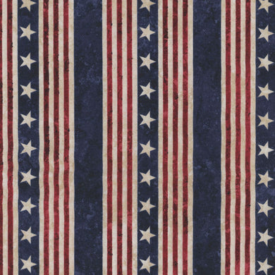Stars & Stripes 13 - Stonehenge 27883-12 Beige Multi for Northcott