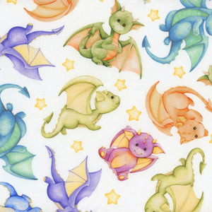 Dragon Friends 4DF-1 by Jason Yenter for In The Beginning Fabrics