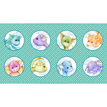 Load image into Gallery viewer, Dragon Friends 2DF-1 Panel by Jason Yenter for In The Beginning Fabrics