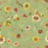 Sunflower Whispers CD16671-GREEN by Lisa Audit for Riley Blake Designs