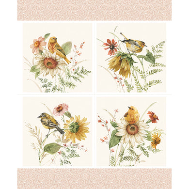 Sunflower Whispers PD16675-PANEL by Lisa Audit for Riley Blake Designs