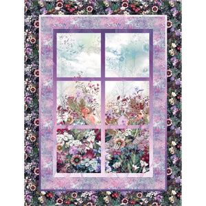 Reverie by RJR Studio  Room With a View Quilt Pattern s - Purple