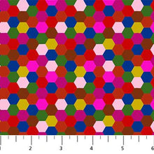 Load image into Gallery viewer, Anna Maria Textiles- Piecework Hexagons Eccentric - AMT111-28L