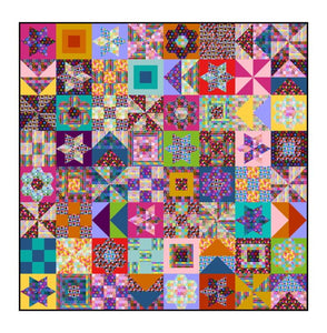 Kit - Anna Maria Textiles- Piecework Quilt Kit featuring Piecework
