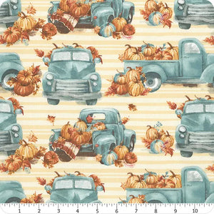 Pumpkin Please Cream Pumpkin Pickup Yardage  # 22209-CRM