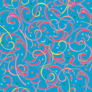 Swirlygig Swirls - Blue Fabric - RIV-SG-2251-7 - Swirlygig - Rivers Bend