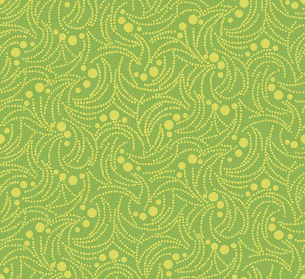 Swirlygig Swirls -River's Bend - Dotty - Lime SG 2253-13