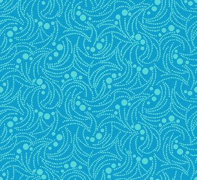 Swirlygig Swirls -River's Bend - Dotty - Blue SG 2253-7
