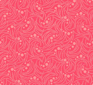 Swirlygig Dotty - Raspberry Fabric - RIV-SG-2253-36