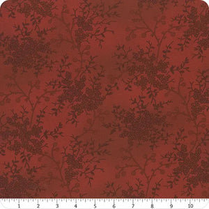 108 - Windham Ruby Floral Vine 108" Wide Yardage  53809W-2DES