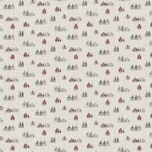 Load image into Gallery viewer, Winter Dreams 90842-14 Houses Taupe for FIGO Fabrics