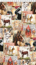 Load image into Gallery viewer, Farm Life Digital Collage Y3938-55 Multi Color by Clothworks