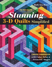 Load image into Gallery viewer, Stunning 3-D Quilts Simplified Book # 11395