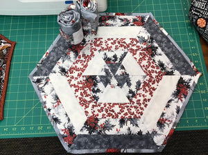 60 degree Table Topper Free Pattern