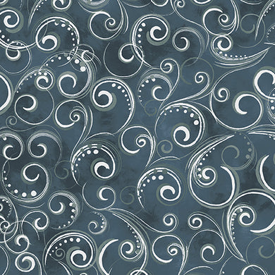 Pearl Splendor 12707P-15 Steel Gray by Kanvas Studio