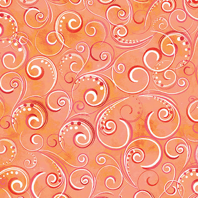 Pearl Splendor 12707P-25 Coral by Kanvas Studio