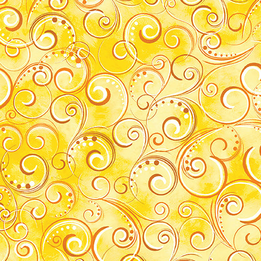 Pearl Splendor 12707P-31 Sunshine Yellow by Kanvas Studio