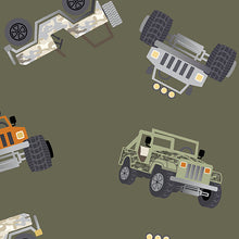 Load image into Gallery viewer, Safari Adventure Adventure Jeeps Army Green 12945-45