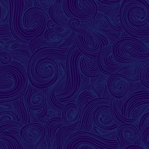 Just Color - Color Swirl - Color Tonal - Studio E - 1351 Navy