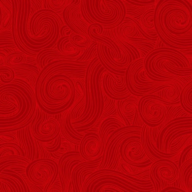 Just Color - Color Swirl - Color Tonal - Studio E - 1351 Red Delicious