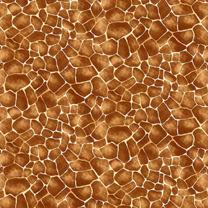 Blank - Skin Deep  Giraffe Skin - Medium Brown 1648-35