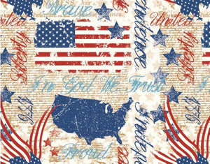 Stars of valor patriotic sewing cotton fabric