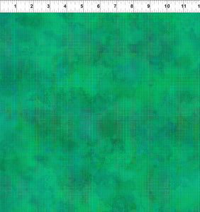 Dit Dot Evolution Fabric - Marble Fabric - In the Beginning Fabric - 1DDE-27 Teal