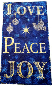 Kit - Love Peace Joy Wall Hanging