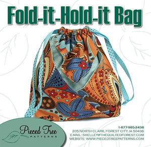 Kit - Fold-it-Hold-it Bag from Pieced Tree Pattern