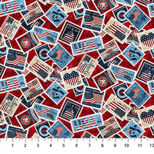 Load image into Gallery viewer, Stars &amp; Stripes - Stonehenge 10th Anniversary Edition 24286-24 Patriotic Stamps