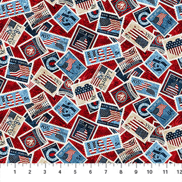Stars & Stripes - Stonehenge 10th Anniversary Edition 24286-24 Patriotic Stamps