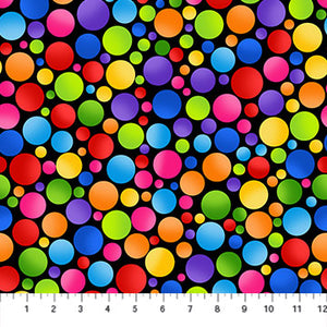 Color Play - Large Dots - Black Multi 24911-99