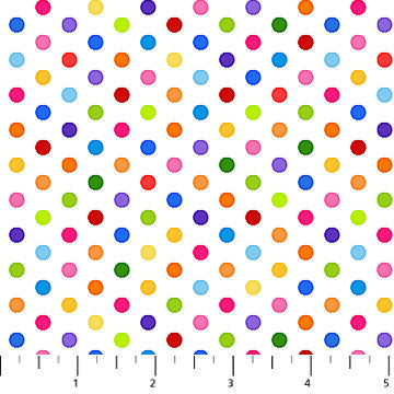 Color Play - Small Dots - White Multi 24912-10