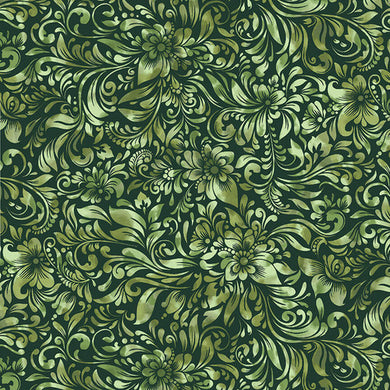 118'' Blank Quilting Green Allure Wide Backing 2601-66