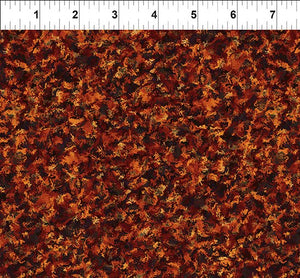 A Year of Art Autumn Texture Red/Orange In the Beginning 32YOA-1