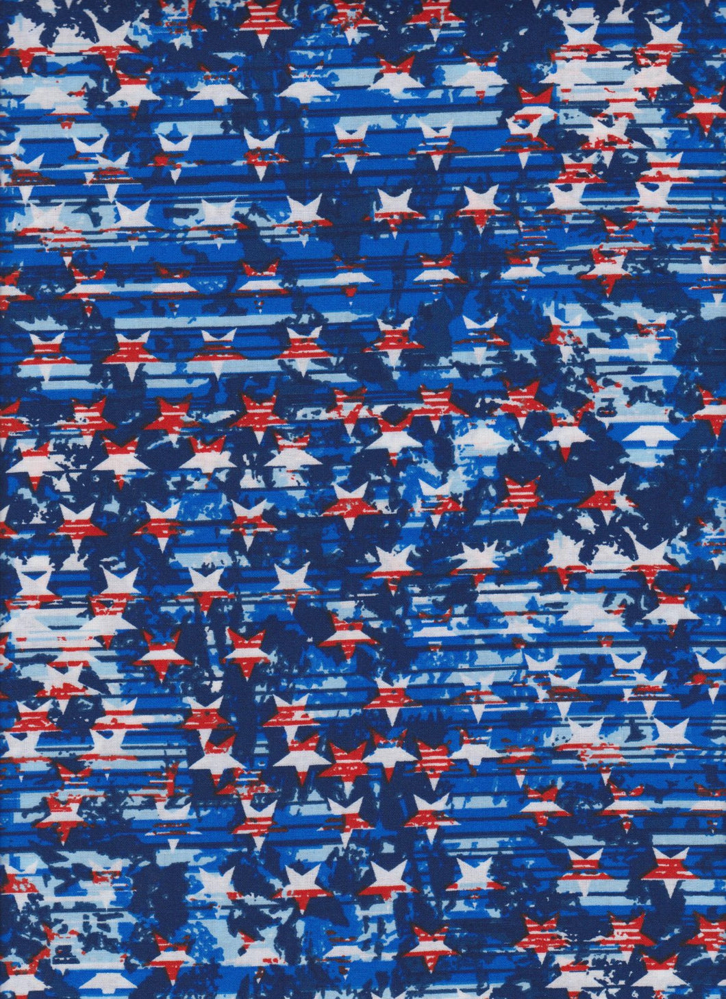 Stars on Blue by Foust Textiles   4967 4 RWB