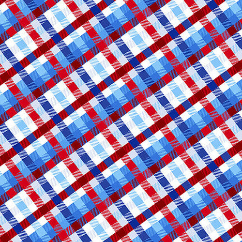 Stars & Stripes Forever Cotton Fabric  (5827-78)