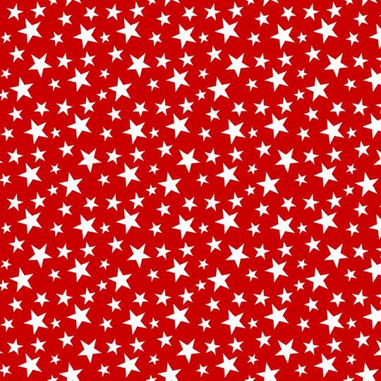 My Happy Place Tossed Little Stars Red # 6041-81