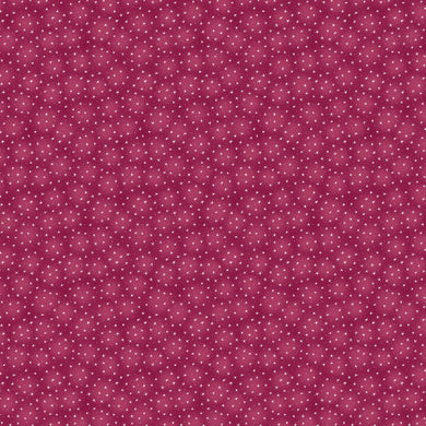 Starlet - Berry & White Basic by Blank Quilting