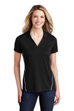 Load image into Gallery viewer, DL - Sport-Tek® Ladies Contrast PosiCharge® Tough Polo®