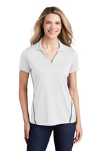 Load image into Gallery viewer, DL - Sport-Tek® Ladies Contrast PosiCharge® Tough Polo®